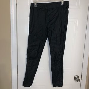 Umgee large Moto jeggins black VGUC